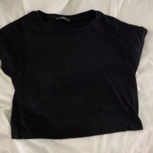 SHEIN black crop top NEVER WORN